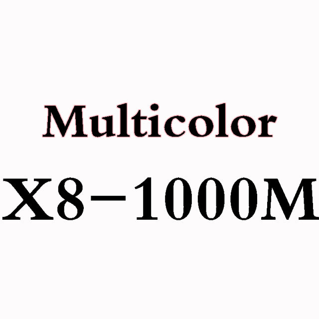 4/8 Strands PE Fishing Line 100M/300M/500M/1000M Braided Line