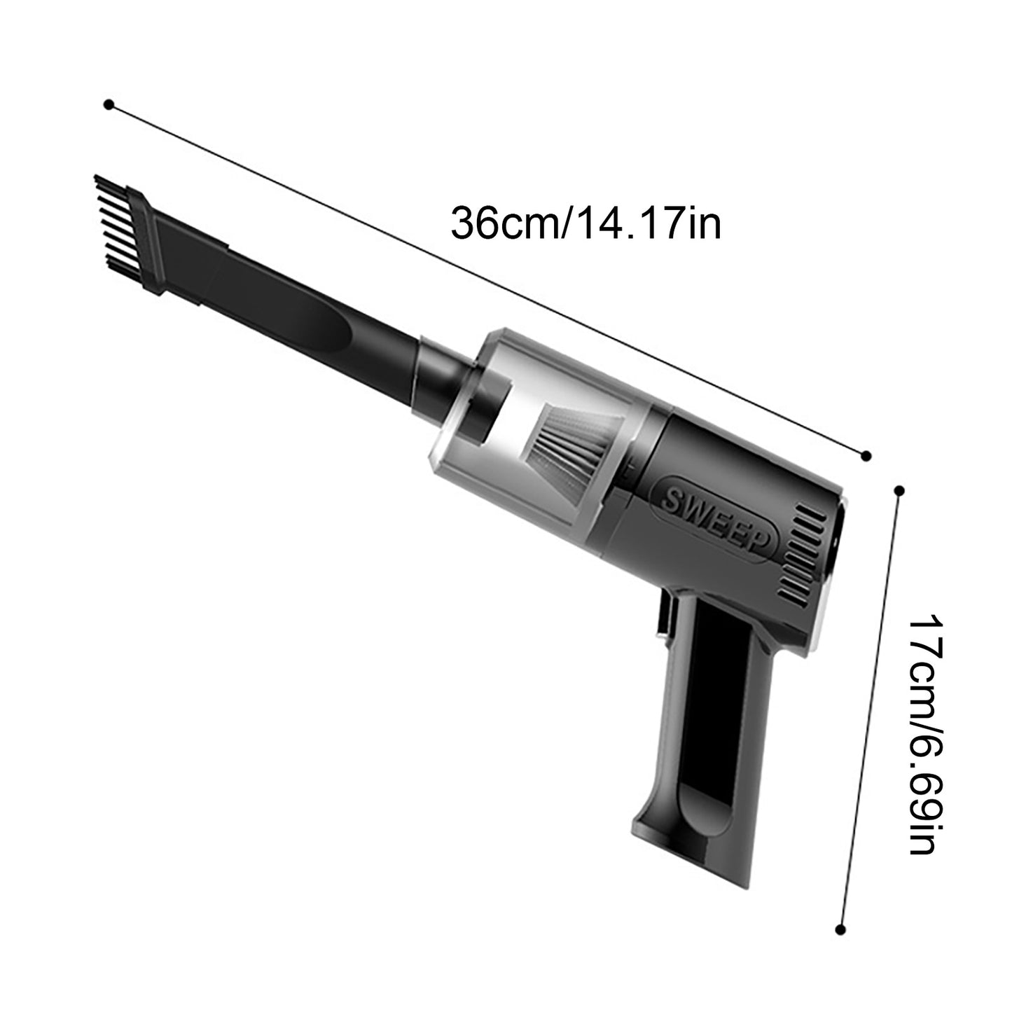 Handheld Car Vacuum Cleaner Portable Mini Wireless Vacuum Cleaner