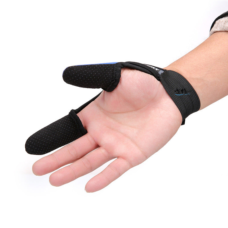 2 Fingers Protector Breathable Anti-Slip Anti-Cut Fishing Gloves