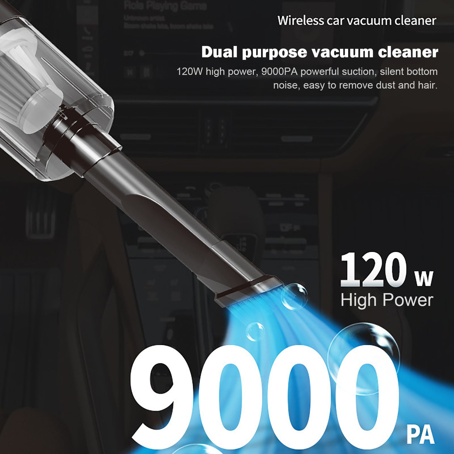 Handheld Car Vacuum Cleaner Portable Mini Wireless Vacuum Cleaner
