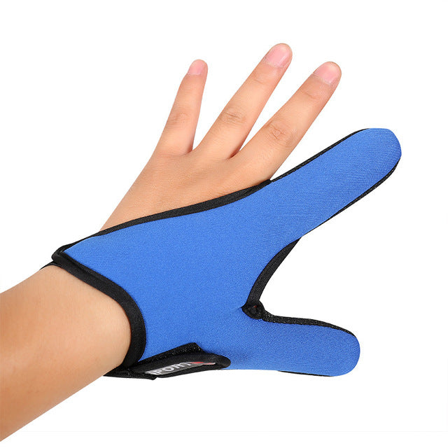 2 Fingers Protector Breathable Anti-Slip Anti-Cut Fishing Gloves