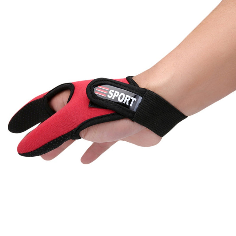 2 Fingers Protector Breathable Anti-Slip Anti-Cut Fishing Gloves