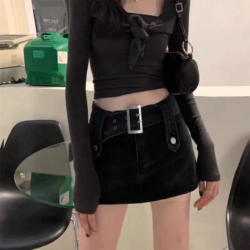 Women Summer Summer Denim Mini Skirts