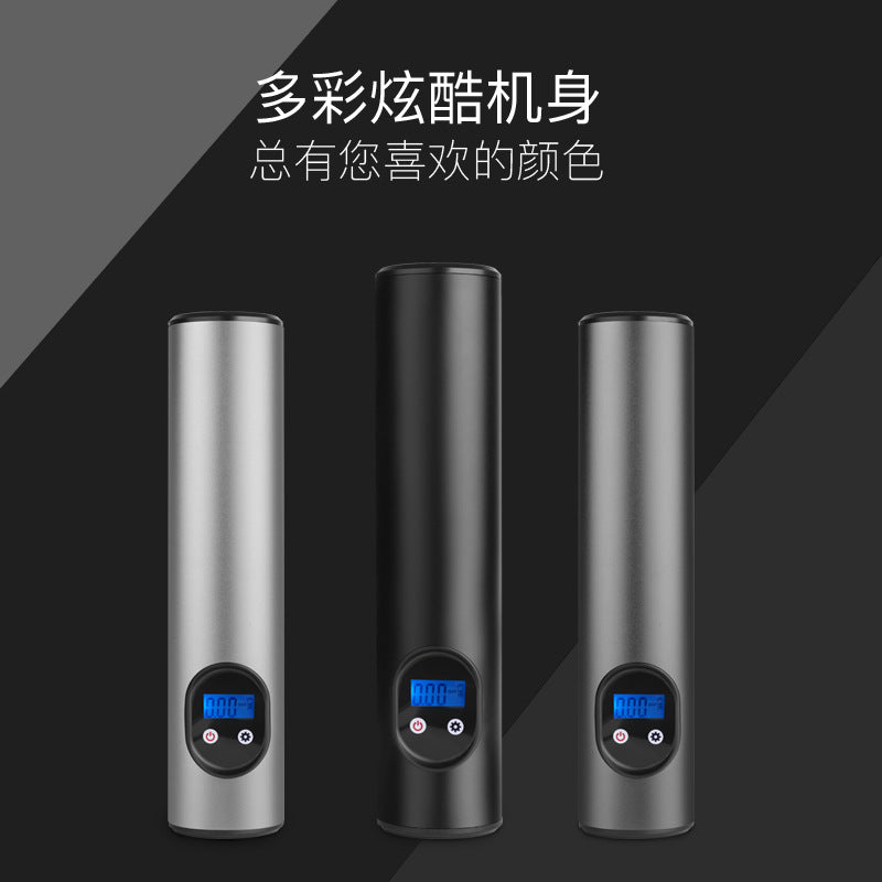 Built-in 6000mA Battery DC12V Intelligent Digital Display Inflatable Pump Car Bicycle Air Pump