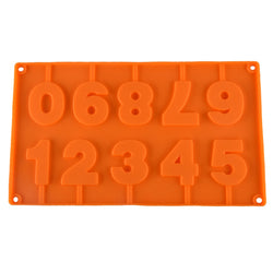 Number 0-9 3D Silicone Mold Chocolates Mold Cake Baking Tool