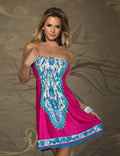 On Sale Summer Strapless Beach Dress
