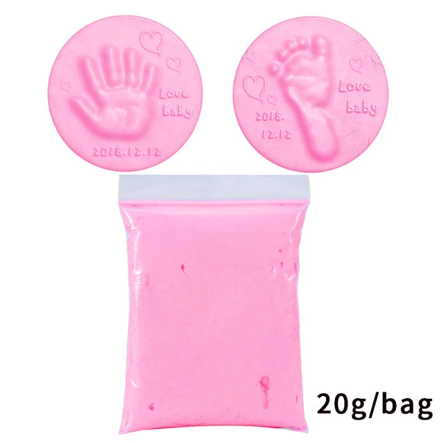 Baby Air Drying Soft Clay Imprint  Fingerprint Kids Toys