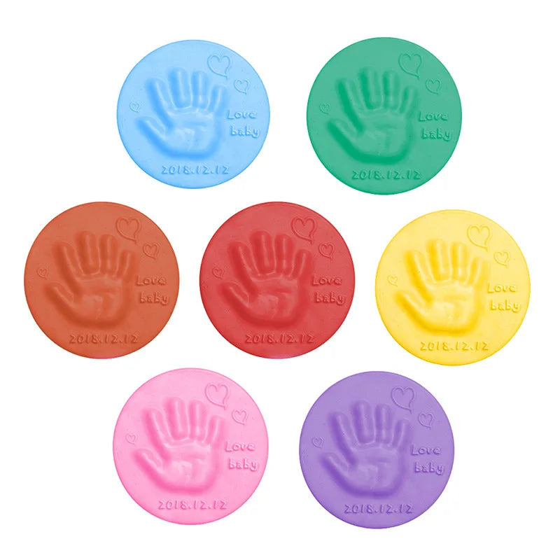 Baby Air Drying Soft Clay Imprint  Fingerprint Kids Toys