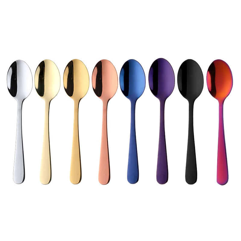 High Quality Dessert Cake Fruit Spoons Scoop Dinnerware Tools