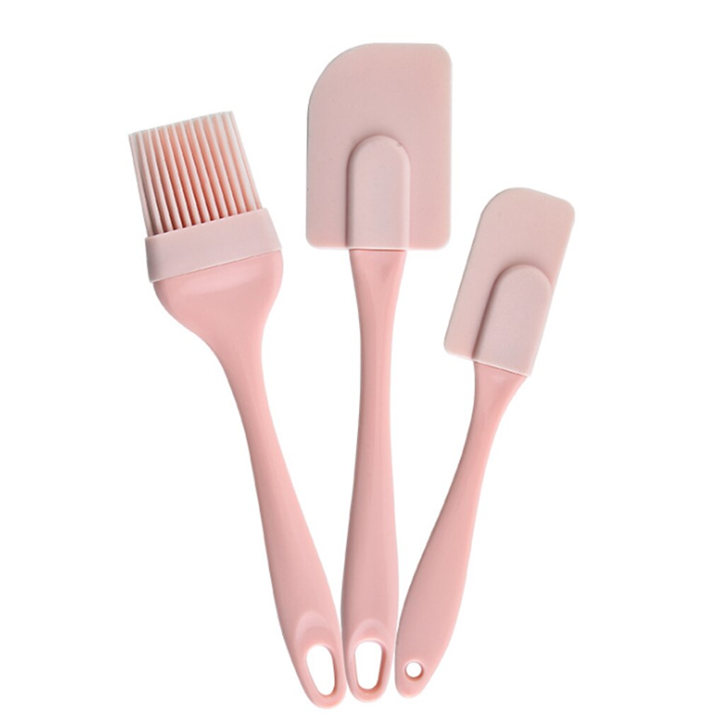 Silicone Cream Scraper Oil Brush Kitchen Baking Tool