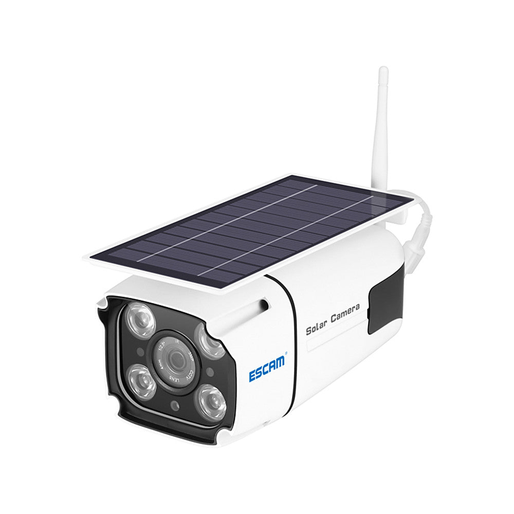 ESCAM QF260  1080P 2.0MP Solar Battery Low Power Consumption WIFI Security Camera with Audio