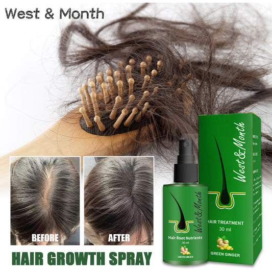 Plant Anti-U-turn Growth Hair Follicle Black Hair Growth Nutrient Solution