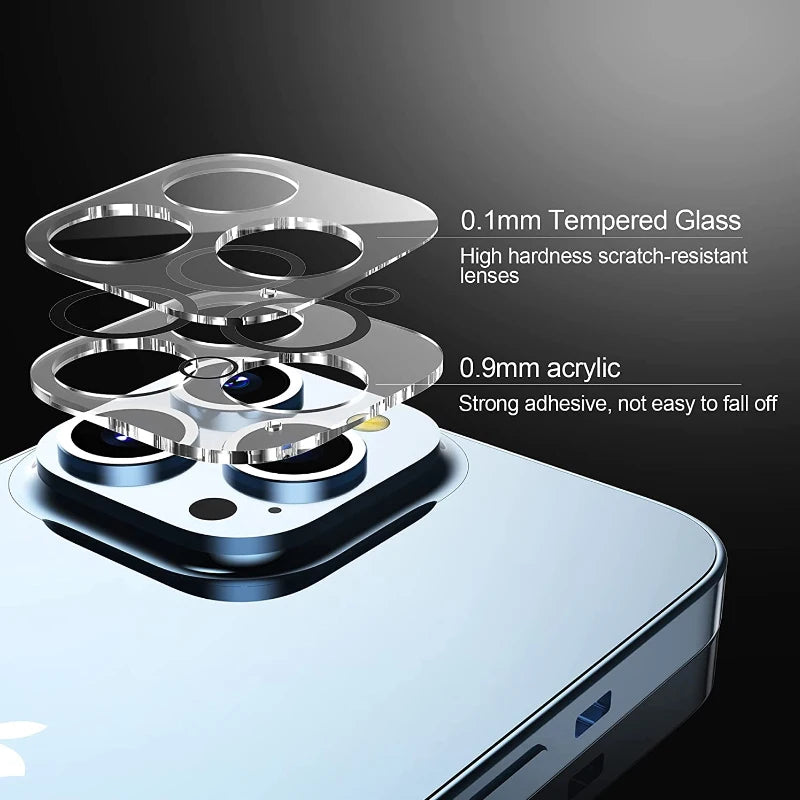 Full Cover Camera Lens Protector On Camera Protector Glass