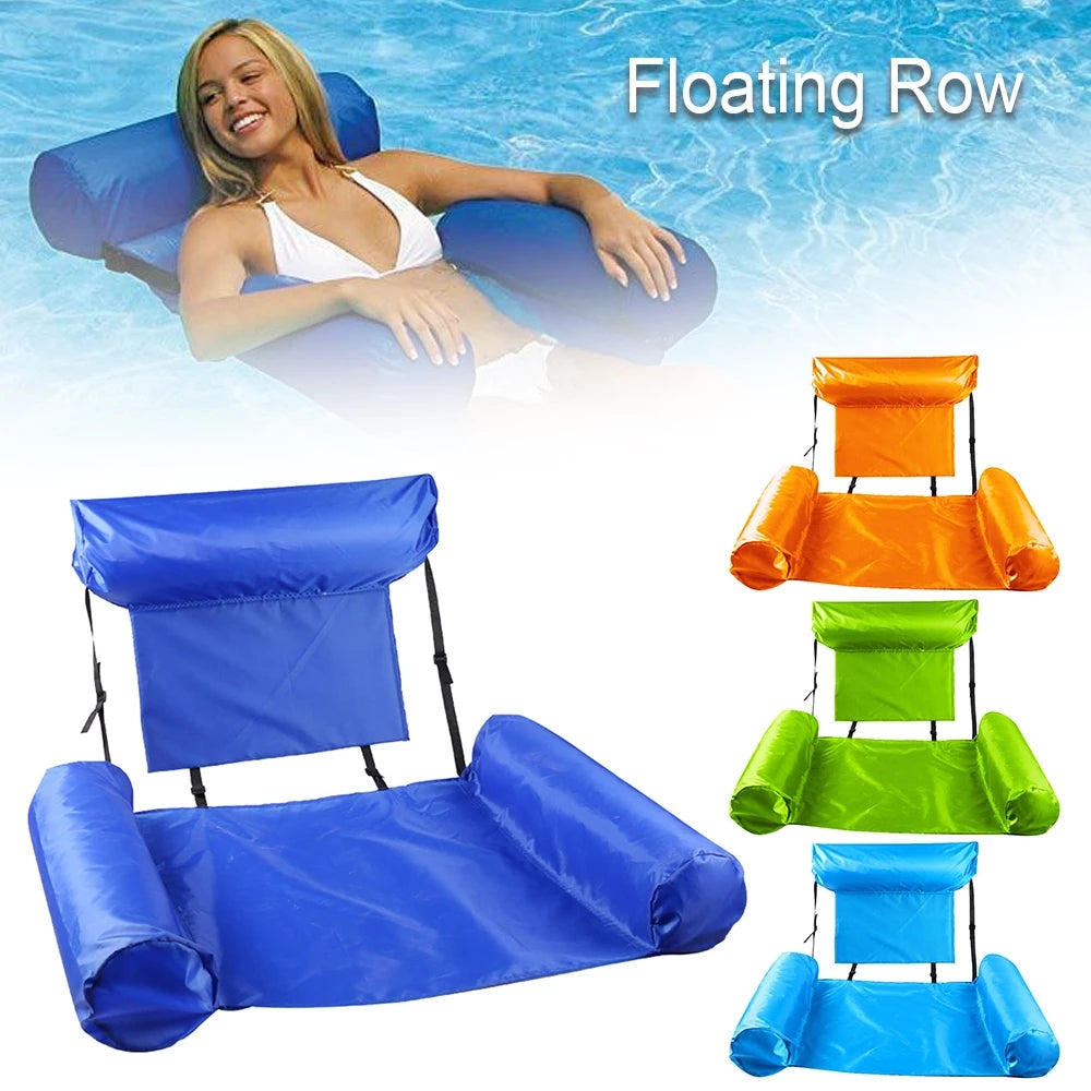 Inflatable Mattresses Water Swimming Pool Accessories Hammock Lounge Chairs Pool Float