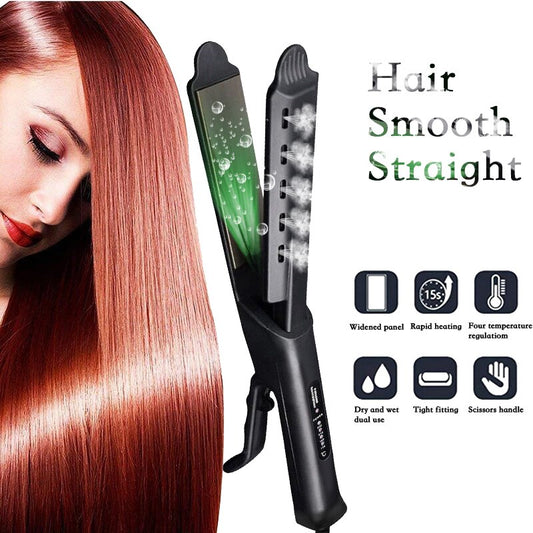 Iron Ceramic Heating Hair Salon Negative Ion Hair Straightener