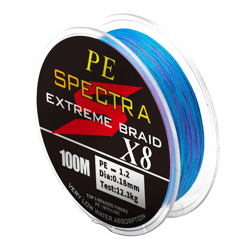 8 Weave 100m Line Fishing Line PE Line