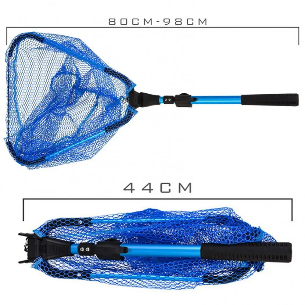 Foldable Telescopic Fishing Net Aluminum Alloy Landing Net