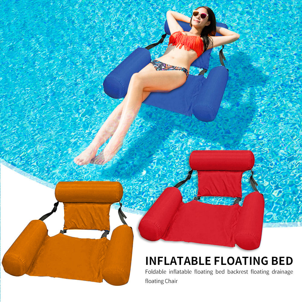 Inflatable Mattresses Water Swimming Pool Accessories Hammock Lounge Chairs Pool Float