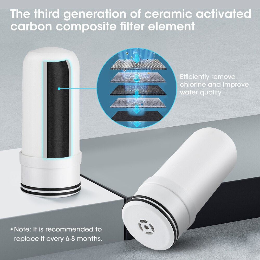 Tap Water Purifier Clean Washable Kitchen Faucet Ceramic Percolator