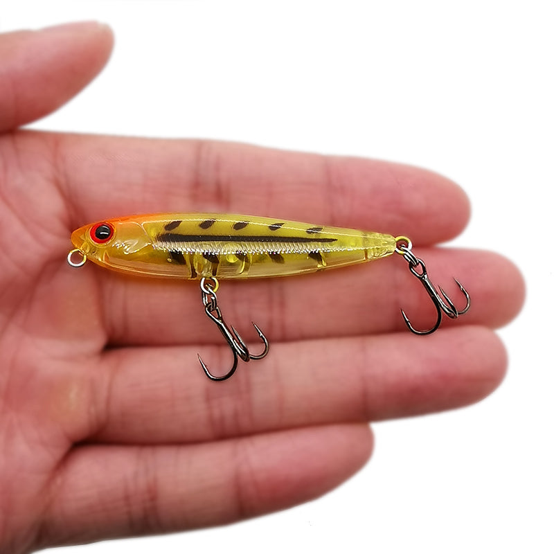 60mm 3g Floating Pencil Fishing Lures Baits Top Water