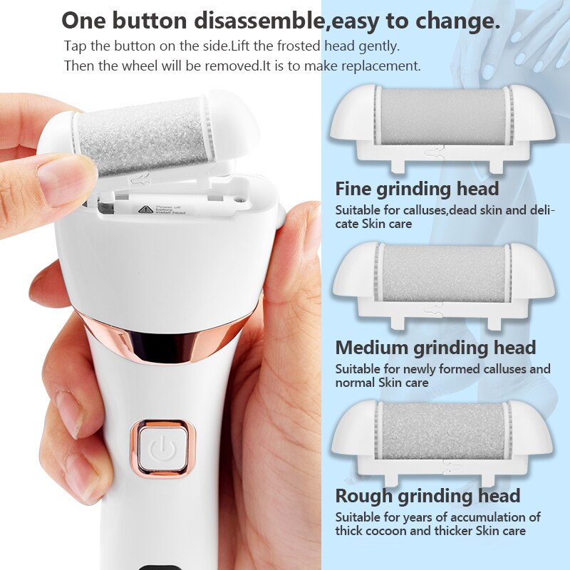 USB Rechargeable Electric Callus Remover Pedicure Tools