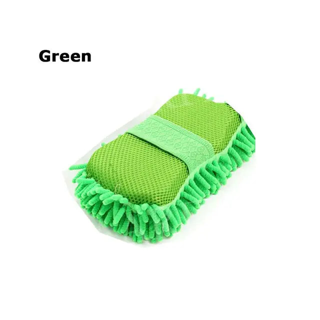 Microfiber Wash Sponge Ultra Soft Automobile Cleaning  Brush