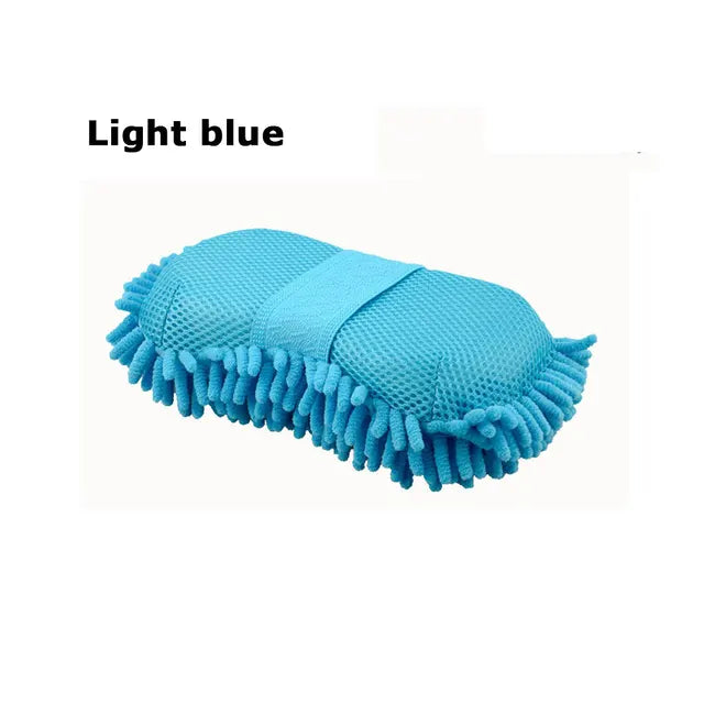 Microfiber Wash Sponge Ultra Soft Automobile Cleaning  Brush