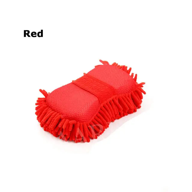 Microfiber Wash Sponge Ultra Soft Automobile Cleaning  Brush