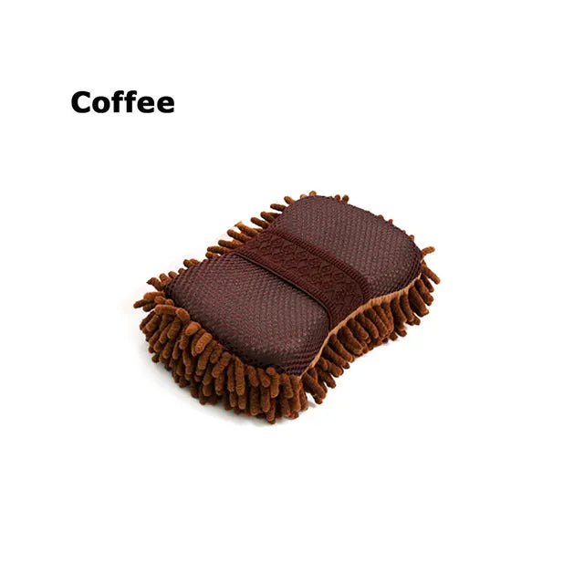 Microfiber Wash Sponge Ultra Soft Automobile Cleaning  Brush