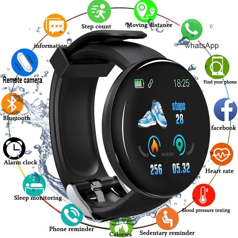 Sport Fitness Smart Watch Wearable Wristwatch