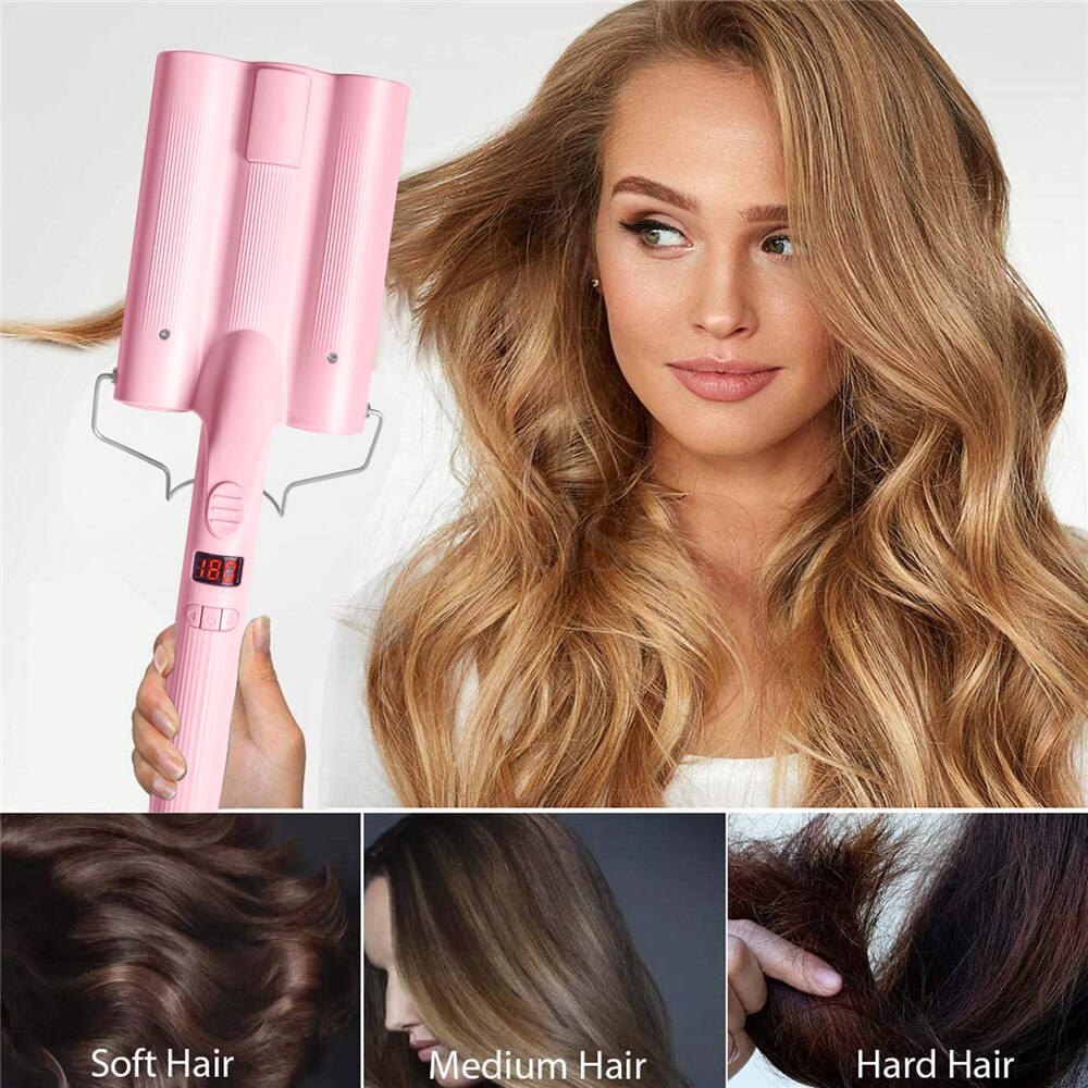 Wet And Dry Hair Curling Rod Egg Roll Rod Ceramic Hair Straightener Styling Tools