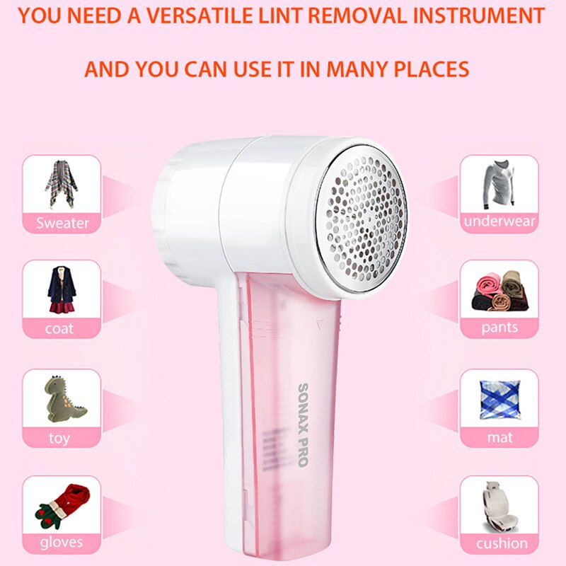 The Newest 3in1 Recharge Electric Fabric Shaver Trimmer