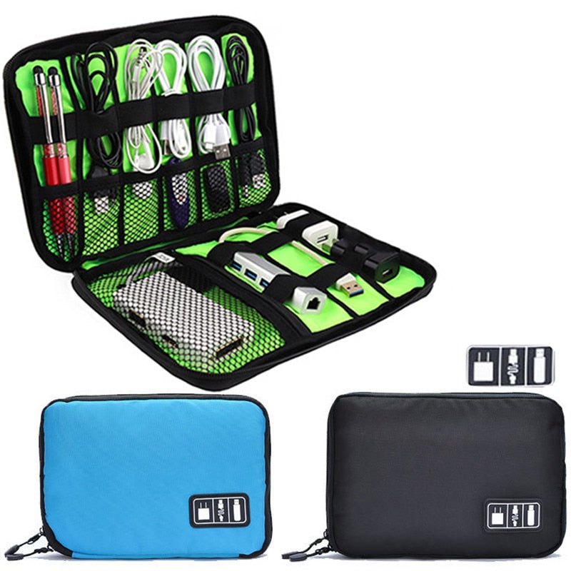 Cable Organizer Storage Bags USB Data Cable Earphone Travel Bags