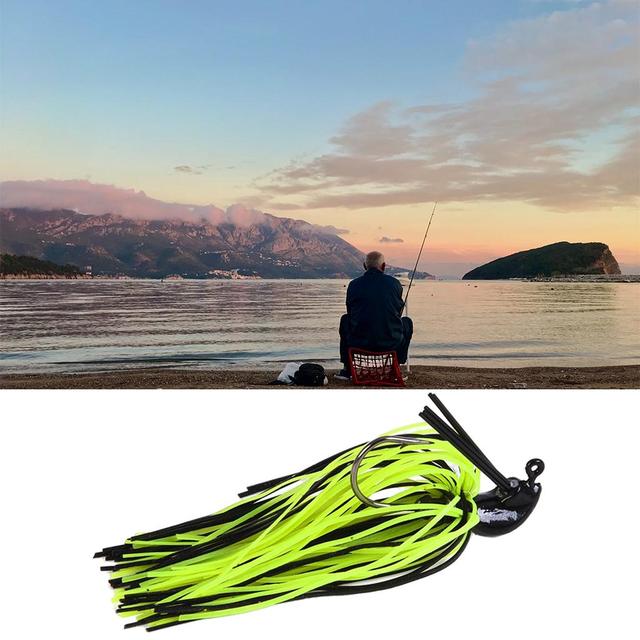 Bass Fishing Jigs Football Jigs Metal Fishing Lures Kit