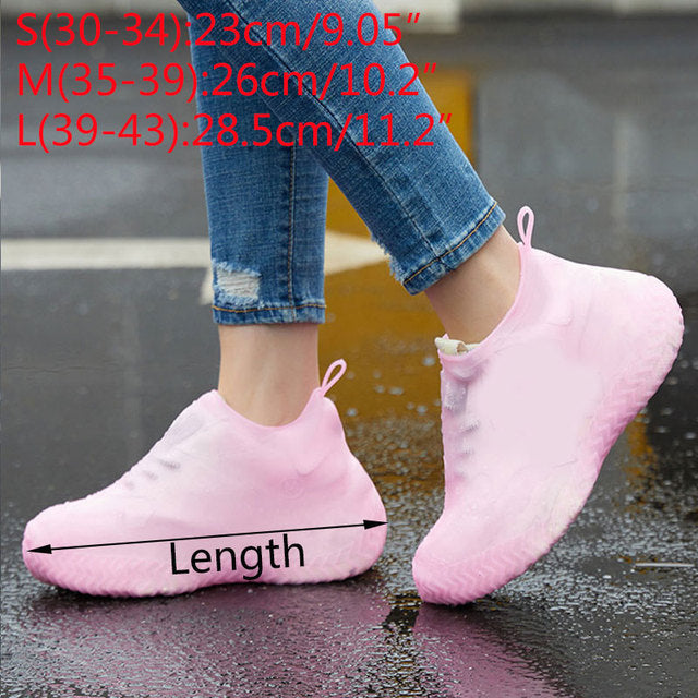 Waterproof Reusable Rubber Boot Cover Rain Boots