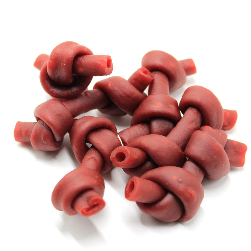 1000Pcs Beef Flavor Dental Bone Dog Snacks