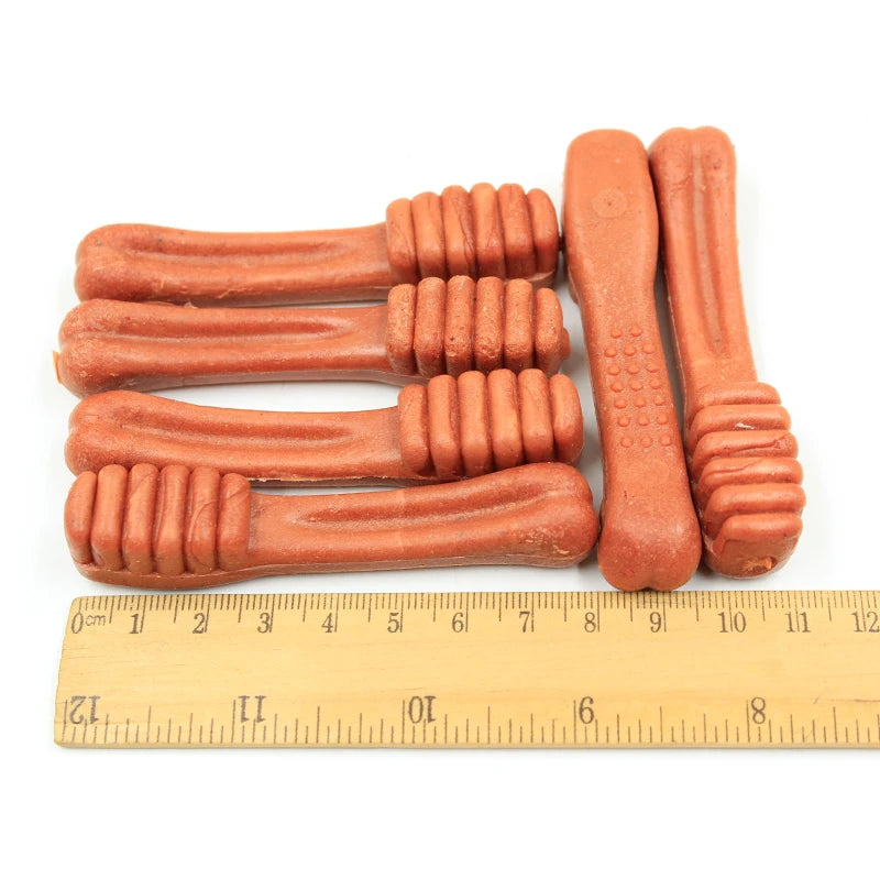 1000Pcs Special Beef Toothbrush Bone Design Dog Snacks