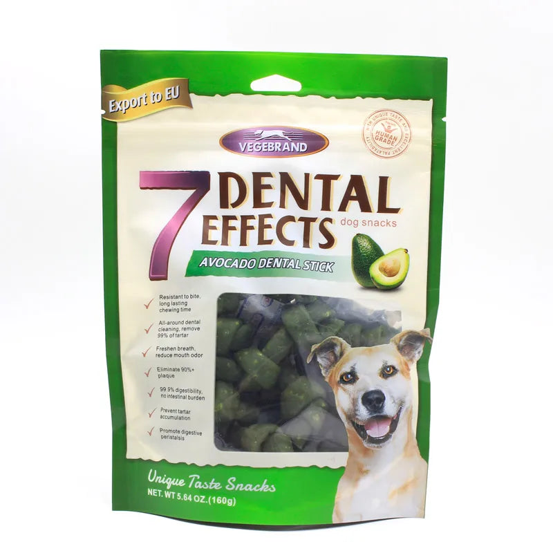 1000Pcs Avocado Dental Snacks Dog Natural Treats