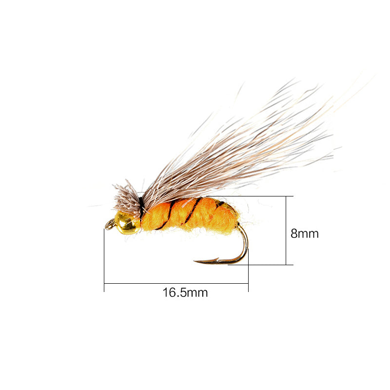 40Pcs/Box Trout Nymph Fly Fishing Lure Assorted Flies Kit