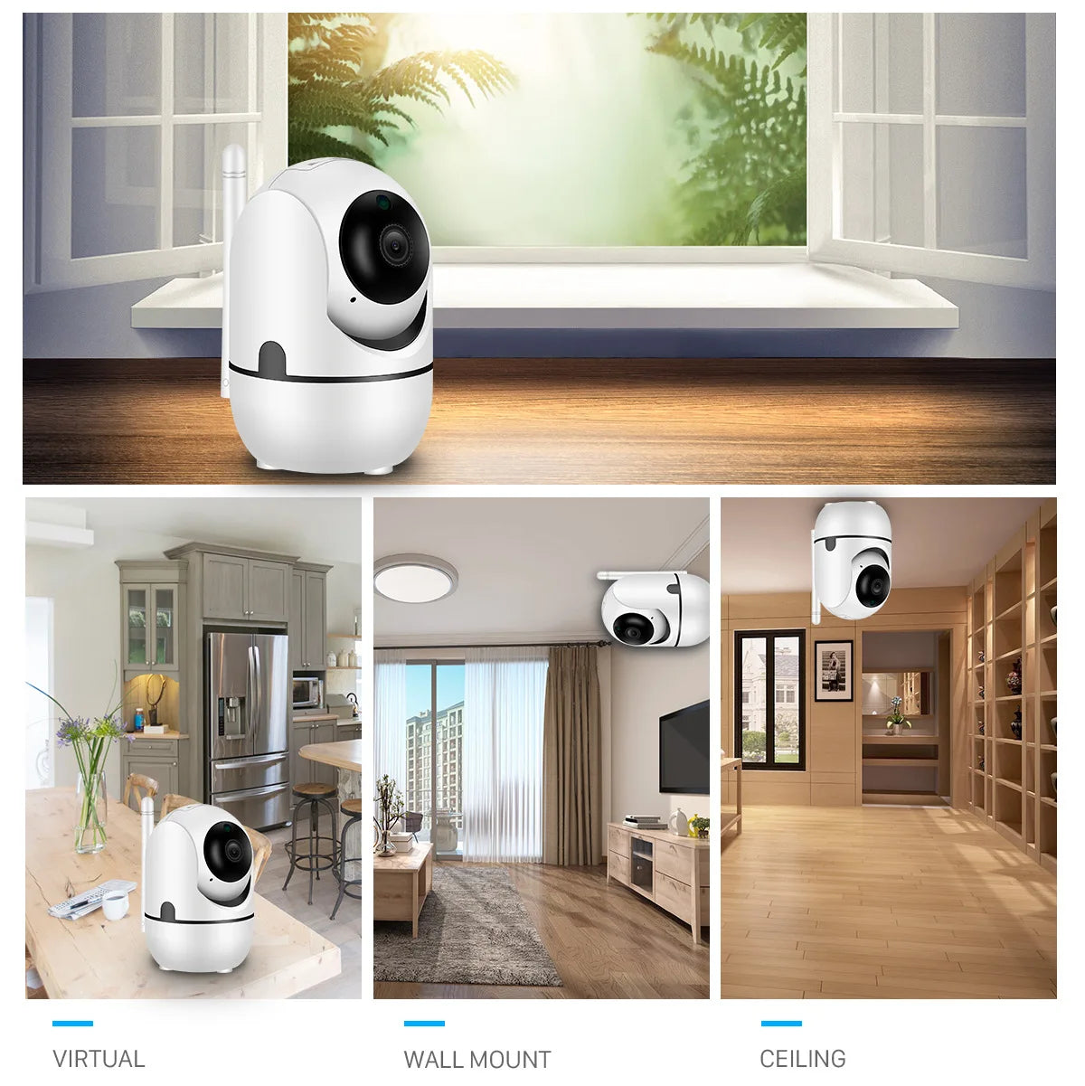 IP Camera Smart Wifi Camera Wireless Infrared Surveillance Camera