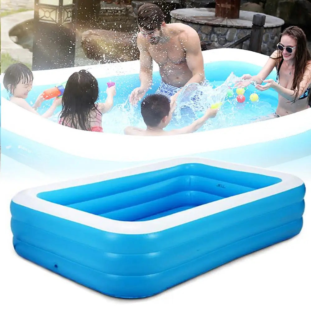 Inflatable Pool PVC Children Swimming Pool Kids Play Bathing Tub