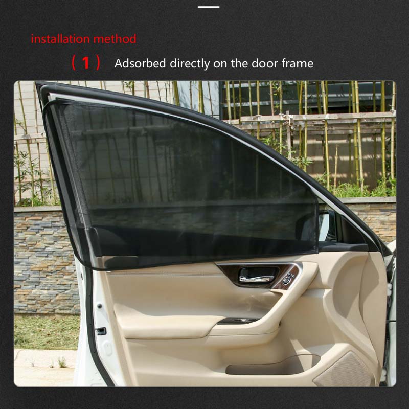 Magnetic Anti-direct SunCar Window Curtain Cover