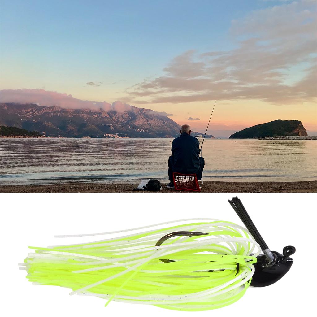 Bass Fishing Jigs Football Jigs Metal Fishing Lures Kit