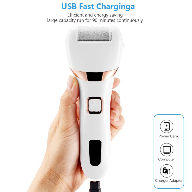 USB Rechargeable Electric Callus Remover Pedicure Tools