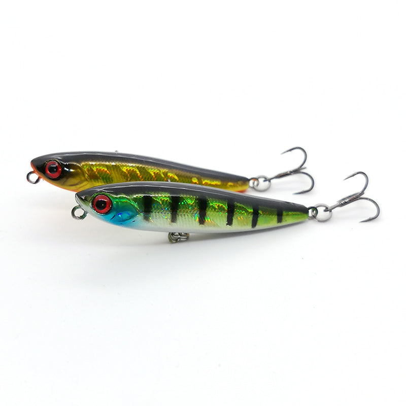 60mm 3g Floating Pencil Fishing Lures Baits Top Water