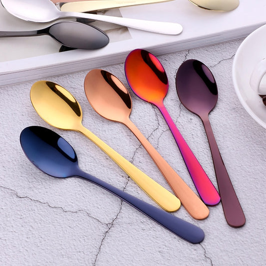 High Quality Dessert Cake Fruit Spoons Scoop Dinnerware Tools