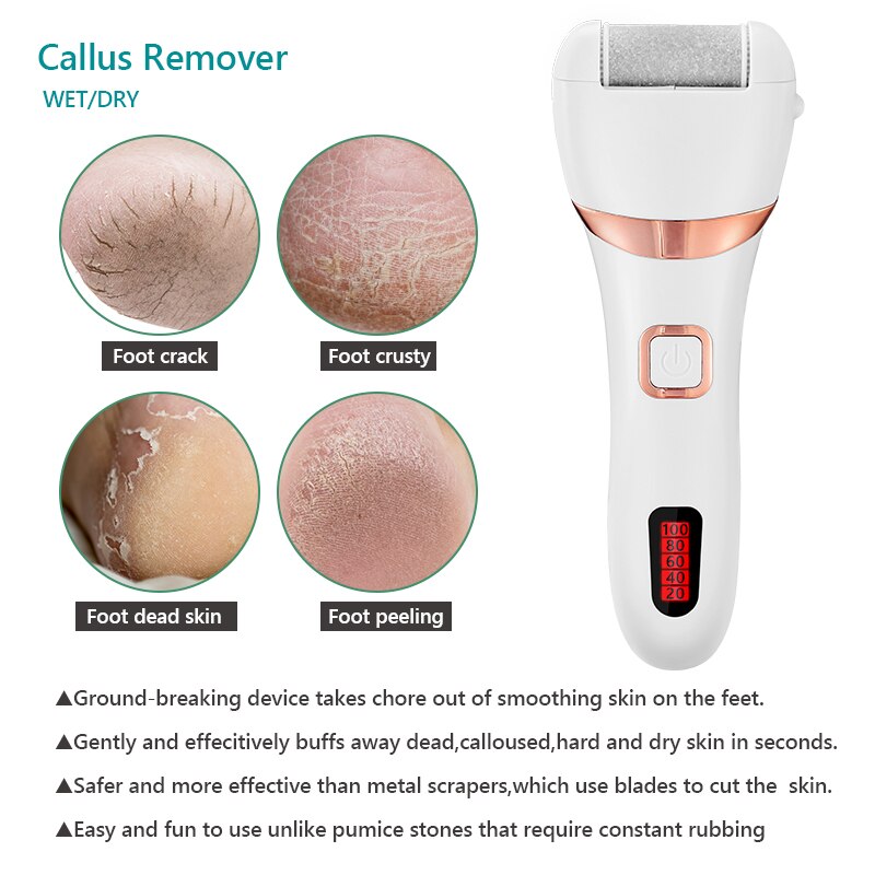 USB Rechargeable Electric Callus Remover Pedicure Tools