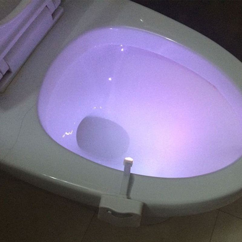 Smart Bathroom Toilet Nightlight LED Body Motion Seat Sensor Lamp