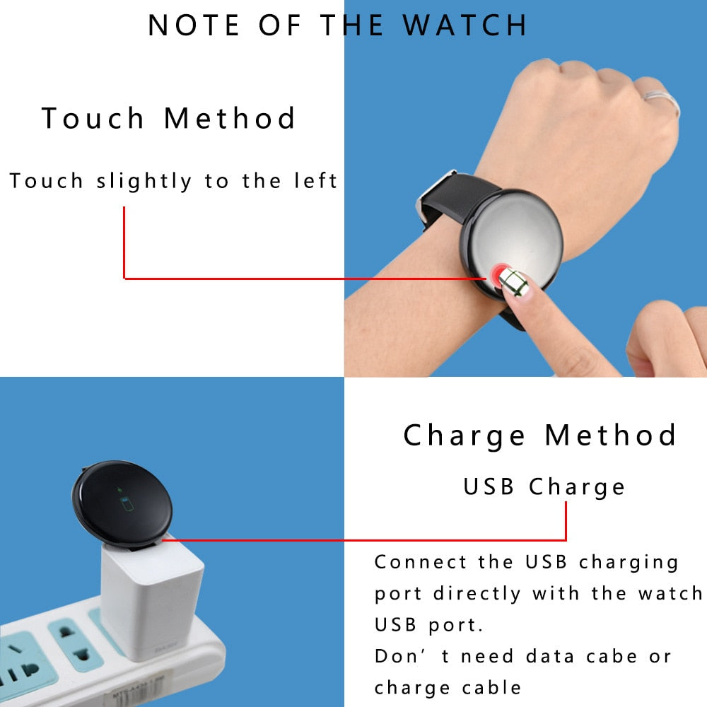 Sport Fitness Smart Watch Wearable Wristwatch