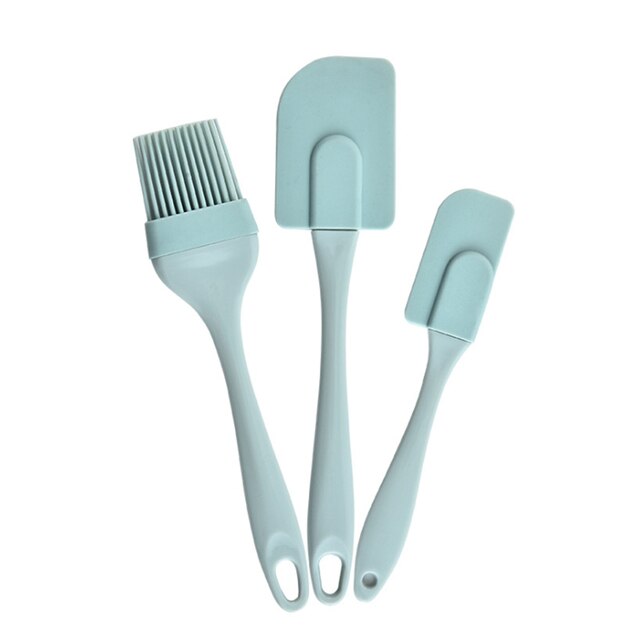 Silicone Cream Scraper Oil Brush Kitchen Baking Tool